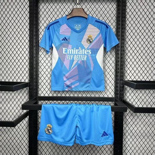 Real Madrid 2024 Torwarttrikot für Kinder