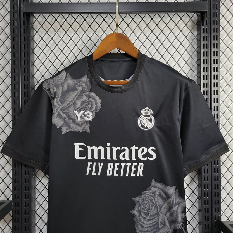 Real Madrid 2024 Y-3 Black Special Jersey