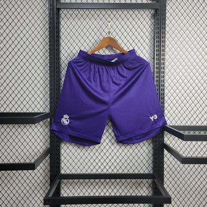Real Madrid 2024 Y-3 Sonderedition lila Shorts