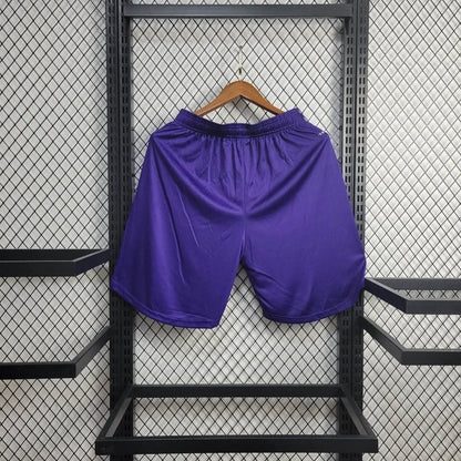 Real Madrid 2024 Y-3 Sonderedition lila Shorts