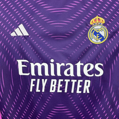 Real Madrid 2025-paars doelmanshirt