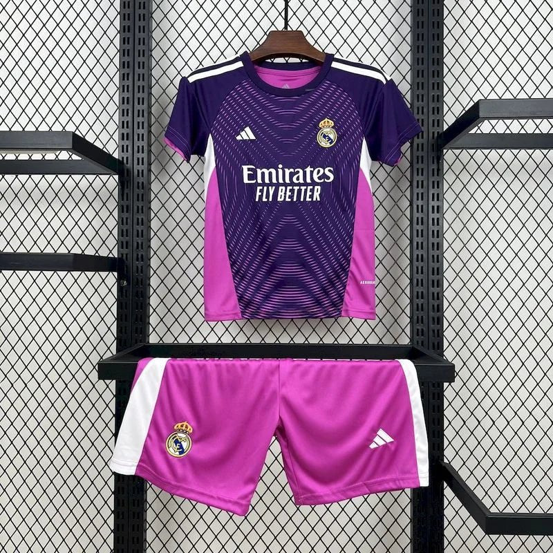 Real Madrid 2025-paars doelmanshirt