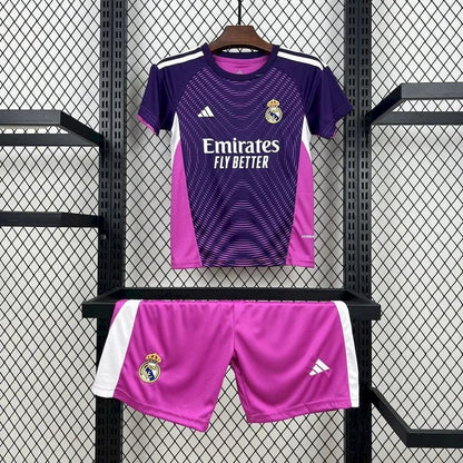 Real Madrid 2025-paars doelmanshirt