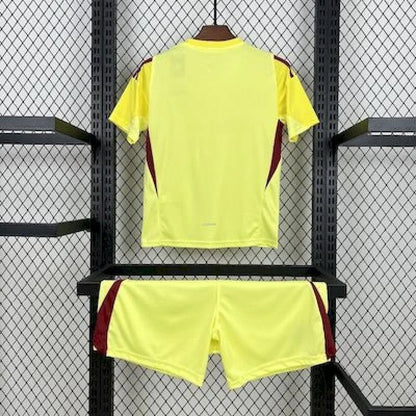Real Madrid 2025 Goalkeeper Vibrant Yellow Kids Jersey