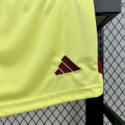 Real Madrid 2025 Goalkeeper Vibrant Yellow Kids Jersey