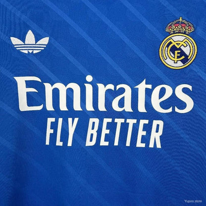 Terceira camisola do Real Madrid de 2025 L/S