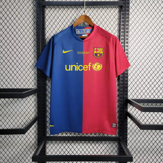 Barcelona 08/09 Home Shirt - FOOTLV