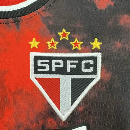 São Paulo 2024 Drittes Auswärtstrikot für Kinder in Smoke