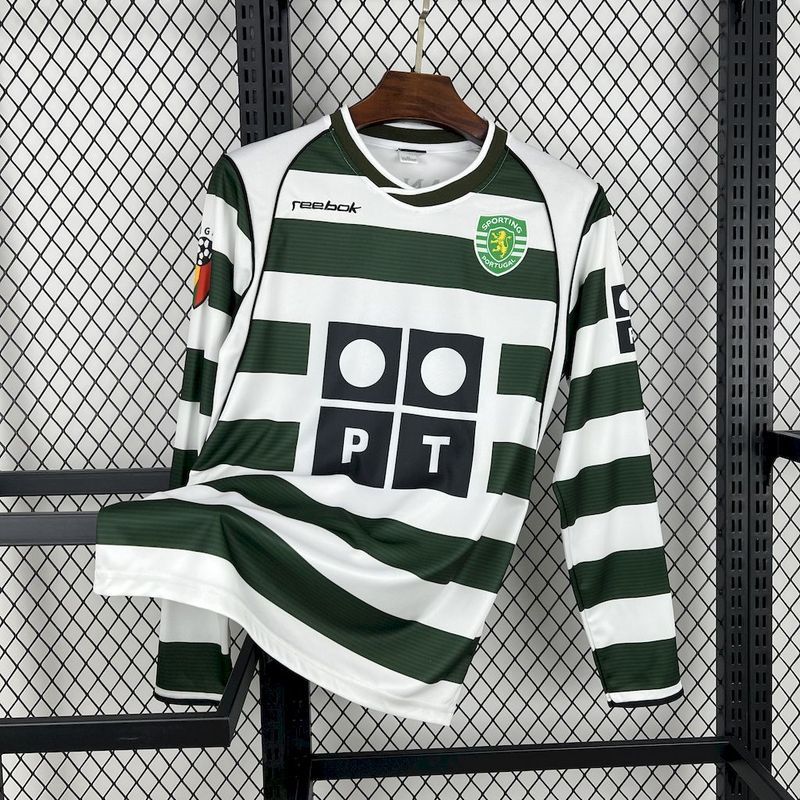 Maillot domicile L/S du Sporting Lisbonne 2001