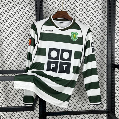 Maillot domicile L/S du Sporting Lisbonne 2001