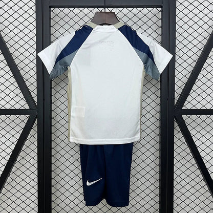 Tottenham 2025 No Sponsor Home Kids Jersey