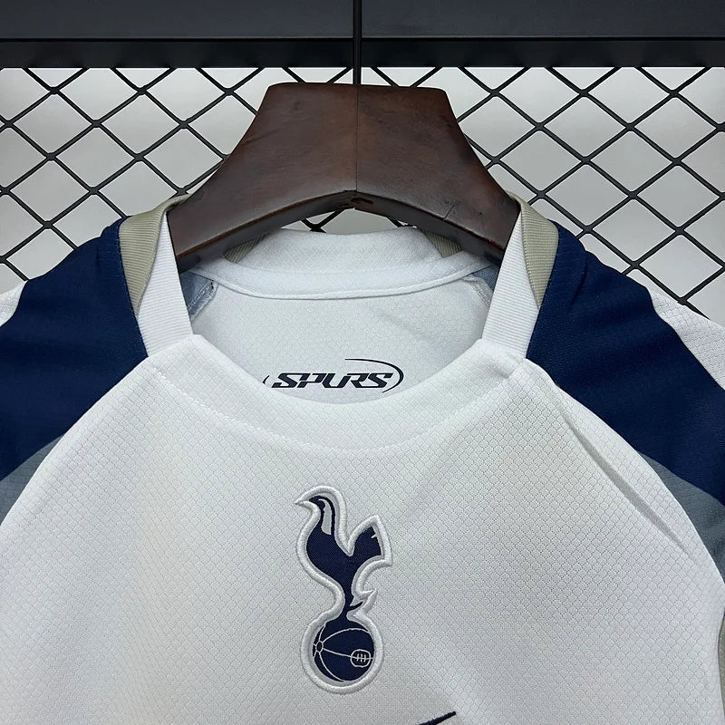 Tottenham 2025 No Sponsor Home Kids Jersey
