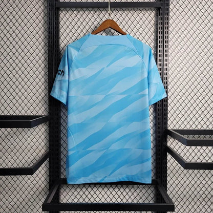 Camisola azul de guarda-redes do Tottenham 2023