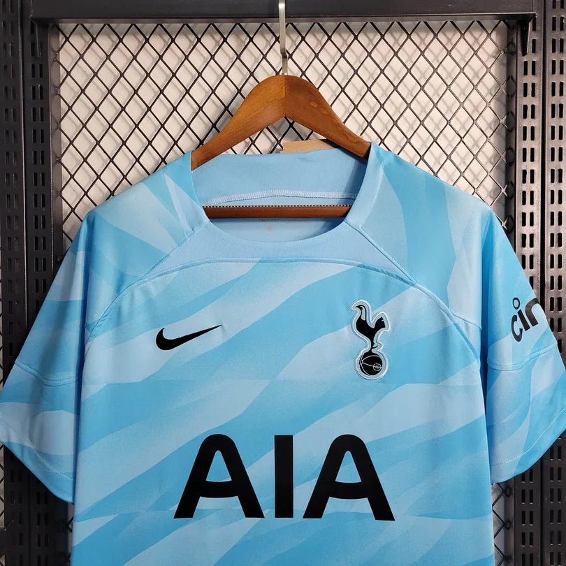 Camisola azul de guarda-redes do Tottenham 2023