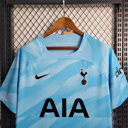 Camisola azul de guarda-redes do Tottenham 2023