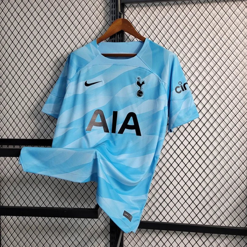 Camisola azul de guarda-redes do Tottenham 2023